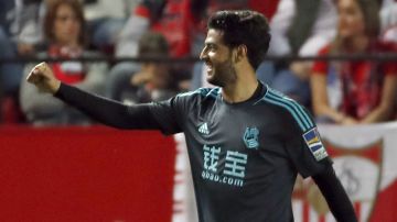 Carlos Vela consiguió el gol del empate frente al Sevilla