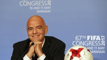 Gianni Infantino encabezó el 67 Congreso de la FIFA