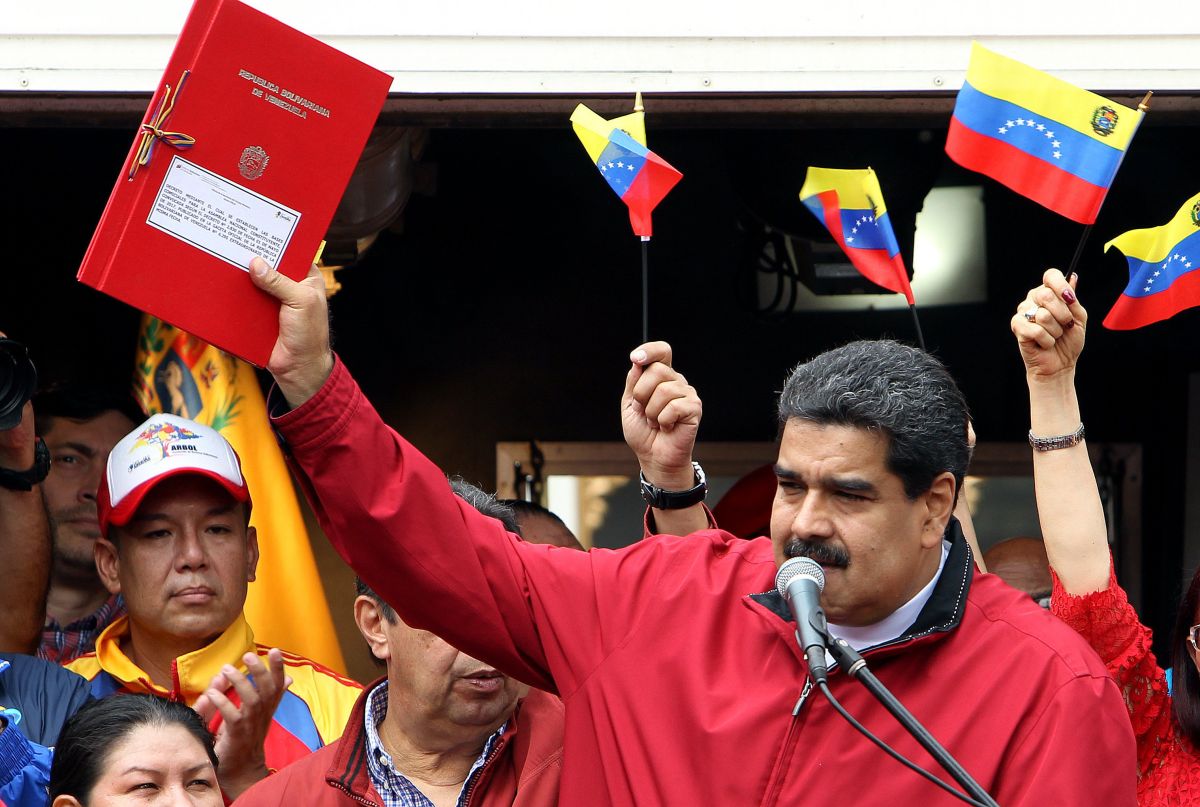 Nicolás Maduro, presidente de Venezuela.  