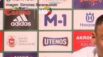 Sarunas Jasikevicius, técnico del equipo de baloncesto Zalgiris de Lituania