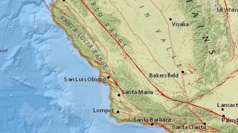 El sismo de magnitud 3.6 pegó cerca de Big Bear City.