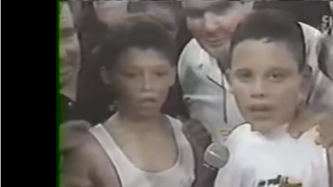 Julio César Chávez Jr. de niño