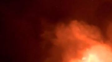 Incendio en Temple City.