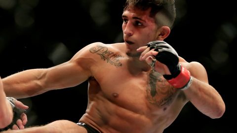 Pettis  estaba a solo un triunfo más de tener su añorado combate de campeonato.