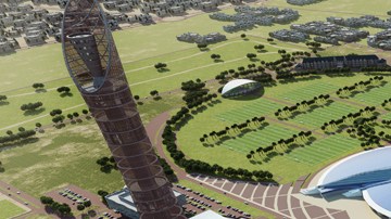 El Khalifa Stadium serpa una de las sedes del Mundial de Qatar 2022
