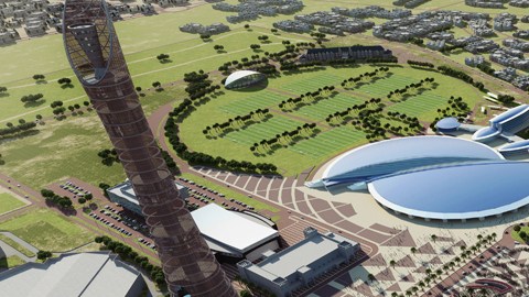 El Khalifa Stadium serpa una de las sedes del Mundial de Qatar 2022