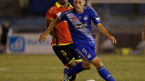 El argentino Cristian Guanca jugó con Emelec de Ecuador, aunque ahora milita en Turquía