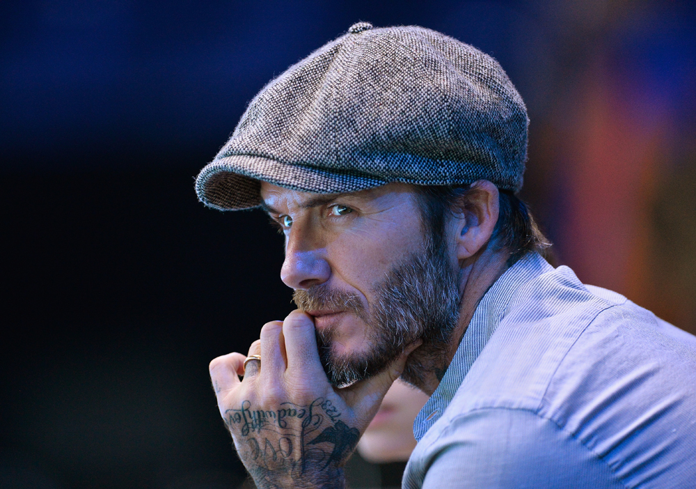 David Beckham cumplió 42 años de vida.