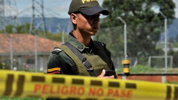 Policía en Colombia.