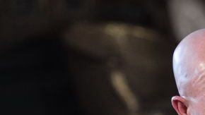 El teniente general  H.R. McMaster junto a Donald Trump.