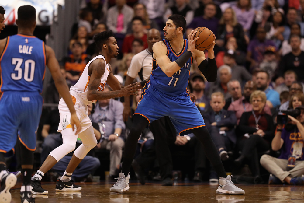 Enes Kanter, pivote de Oklahoma