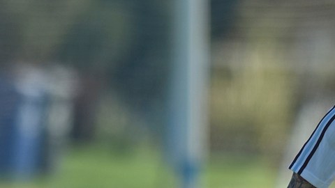 Imagen de acrhivo de Lionel Messi realizando una serie de entrenamientos