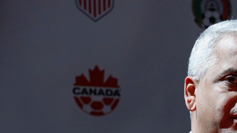 Sunil Gulati y Decio de María, presidente de las federaciones de EEEUU y México