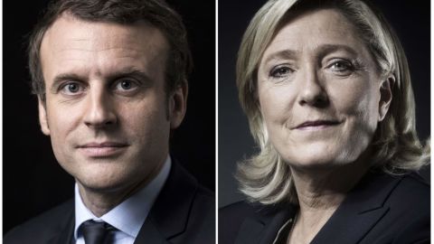 Macron y Le Pen