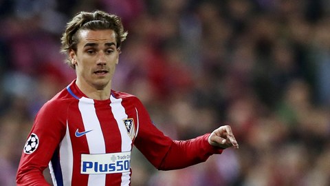 Antoine Griezmann y Cristiano Ronaldo