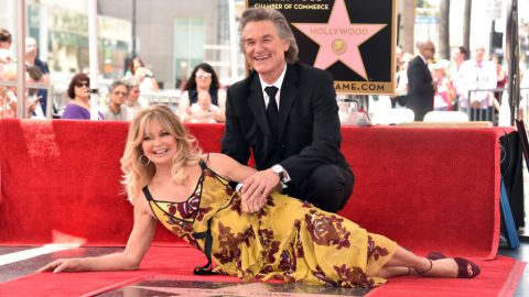 Goldie Hawn y Kurt Russell