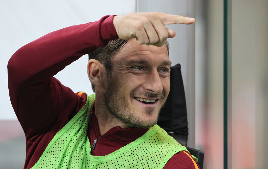 Totti se niega a dejar el fútbol.