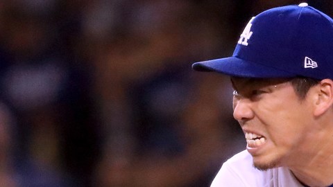 Kenta Maeda, pitcher japonés de los Dodgers de Los Amgeles, se encuentra lesionado
