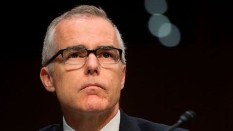 El director interino del FBI Andrew McCabe.