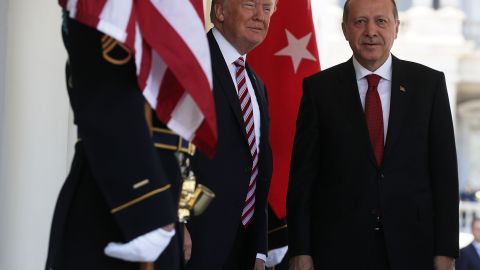 Trump y Erdogan en Washington. Alex Wong/Getty Images