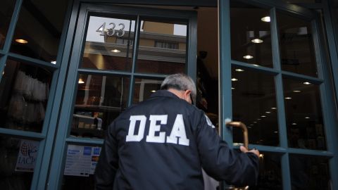 Agente de la DEA.  GABRIEL BOUYS/AFP/Getty Images