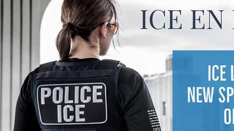 ICE lanzó hoy su portal y su cuenta de Twitter en español