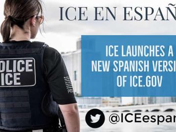 ICE lanzó hoy su portal y su cuenta de Twitter en español