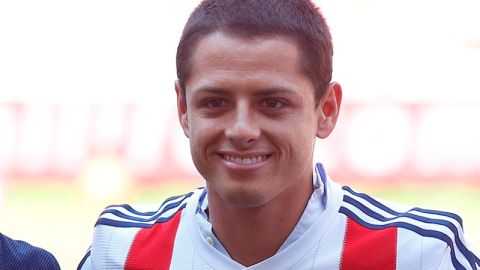 Javier 'Chicharito' Hernández celebró el campeonato de Chivas desde la concentración del Tri en Estados Unidos.