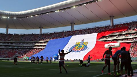 Estadio Chivas, durante el partido de vuelta de la Final del torneo Clausura 2017 de la Liga Bancomer MX, entre las Chivas Rayadas del Guadalajara y los Tigres de la UANL.