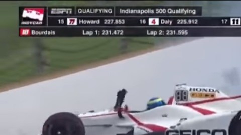 Choque de Sebastien Bourdais