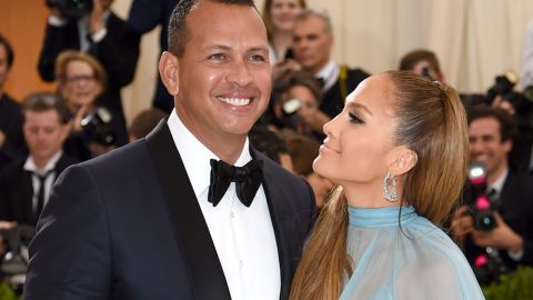 Alex Rodriguez y Jennifer Lopez