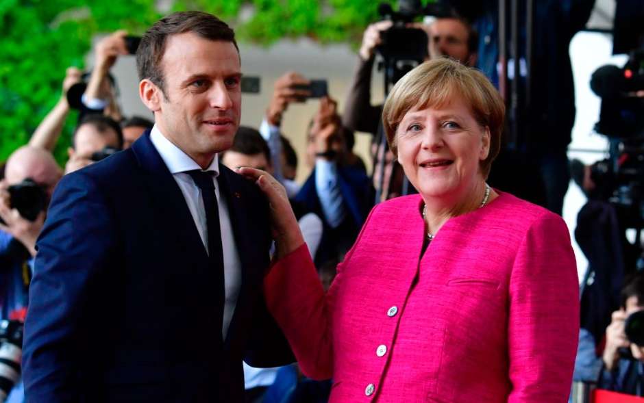 Macron y Merkel