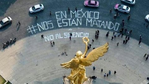 Protesta de Periodistas