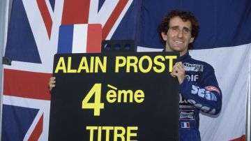 Prost festeja su 4° título del mundo en F1