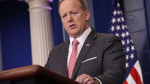 El portavoz de la Casa Blanca Sean Spicer asegura que