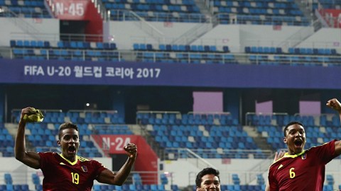 Venezuela avanzó por primera vez en su historia a la final del Mundial sub-20