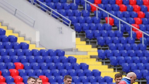 La selección de Rusia afina detalles para su debut en la Copa Confederaciones