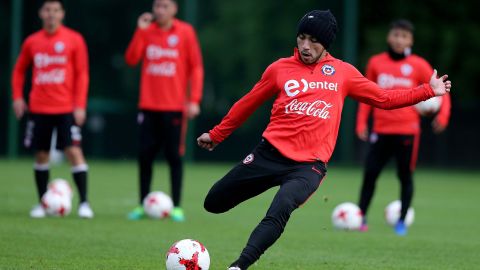 La selección chilena se prepara para su debut en la Copa Confederaciones 2017