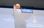 El presidente de Rusia, Vladimir Putin, estuvo a cargo de la inauguración oficial