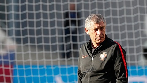 Fernando Santos, técnico de la selección de Portugal