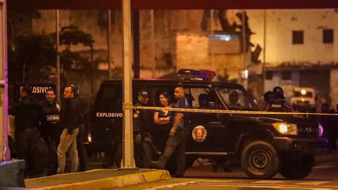 Maduro denuncia que este fue un "ataque terrorista armado".