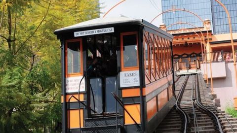 El ferrocarril mide sólo 96 metros