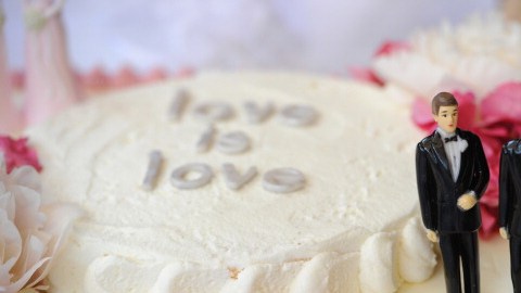 Pastel para boda gay.