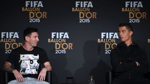 Cristiano Ronaldo y Lionel Messi