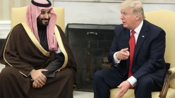 El príncipe Mohammed bin Salman ya se reunió con el presidente Donald Trump el año pasado.