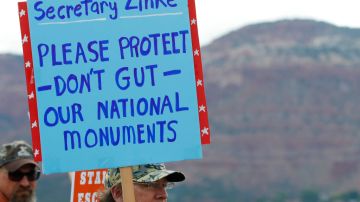 Activistas piden que se protejan Monumentos Nacionales en Utah.