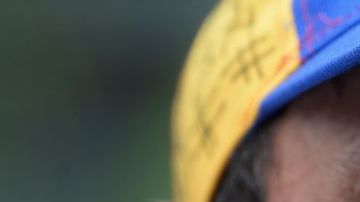 Henrique Capriles durante una de las marchas contra Nicolás Maduro.  FEDERICO PARRA/AFP/Getty Images