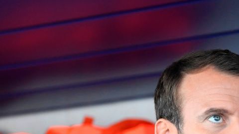El presidente Emmanuel Macron se refirió al acuerdo de París