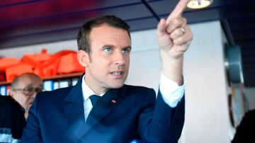 El presidente Emmanuel Macron se refirió al acuerdo de París