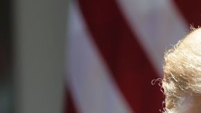 President Trump Holds News Conference With President Of Romania Klaus Iohannis